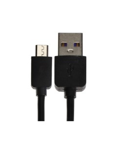 Кабель EX K 1389 USB Micro USB силиконовая оплетка 2 4А 2 м черный Exployd
