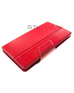 Чехол книжка Clever SlideUP универсальный размер XL 5 6 6 3 красный Clever case