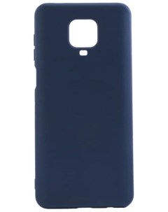 Чехол Borasco Microfiber Case для Xiaomi Redmi Note 9 Pro 9S 38957 синий Vespa
