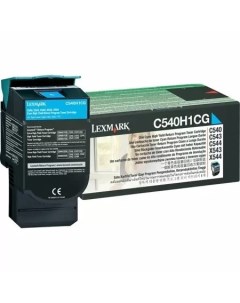 Картридж для лазерного принтера С540H1CG С540H1CG Blue оригинальный Lexmark