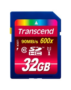 Карта памяти SDHC TS32GSDHC10U1 32GB Transcend
