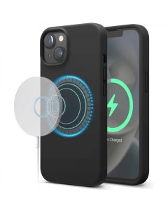 Чехол MagSafe Soft silicone case для iPhone 14 Черный ES14MSSC61 BK Elago