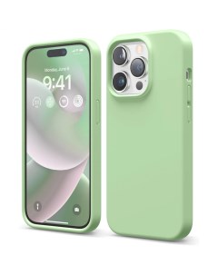 Чехол Soft silicone для iPhone 14 Pro Пастельный зеленый ES14SC61PRO PGR Elago