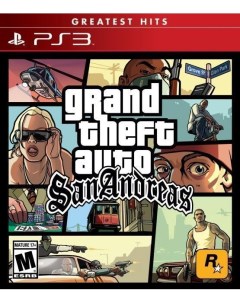 Игра GTA Grand Theft Auto San Andreas PS3 Rockstar games