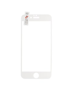 Защитная пленка акриловая 3D LP для iPhone 6 6s с белой рамкой прозрачная Liberty project