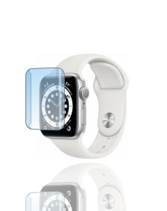 Защитная TPU пленка на Apple Watch Series 4 6 SE 44 mm Глянцевая 89197 Luxcase