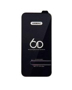 Защитное стекло для iPhone 14 Pro Max 6D Black Anmac