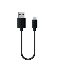 Дата кабель USB A USB C USB 2 0 2 4A 1 2м черный Deppa