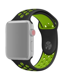Ремешок APWTSIH42 10 для Apple Watch 1 6 SE 42 44 мм Черный Зеленый Innozone