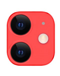Защитное стекло для камеры iPhone 11 AB 049 Красное Totu