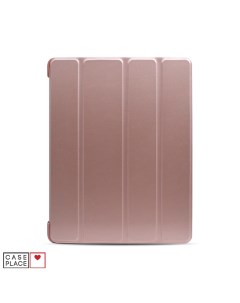 Чехол книжка для планшета Apple iPad 2 iPad 3 iPad 4 розовый Case place