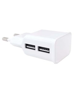 Сетевое зарядное устройство NT 2A 2 USB 2 1 A white Red line