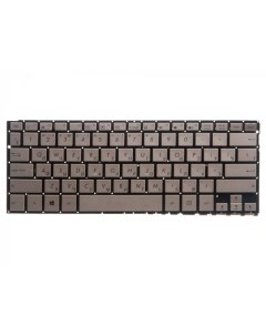 Клавиатура для ноутбука Asus UX360CA серебристая Rocknparts