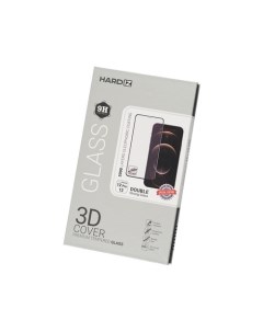 Стекло защитное 3D Cover Premium Tempered Glass Black Frame для iPhone 12 12 Pro Hardiz