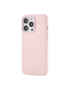 Чехол Touch Mag Сase Liquid silicone для iPhone 13 Pro MagSafe розовый Ubear