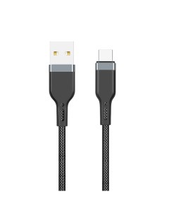 Кабель USB to Type C Cable platinum cable PT02 1 2 м Black Wiwu
