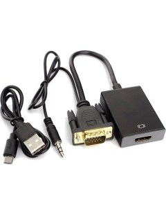 Адаптер VGA HDMI A VGA HDMI 01 Cablexpert