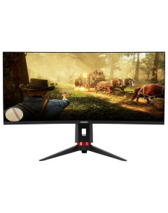 34 Монитор Gaming DM MONG3410 Black Red 165Hz 3440x1440 VA Digma