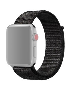 Ремешок для Apple Watch 1 6 SE нейлоновый 42 44 мм Черный Красный APWTNY42 55 Innozone
