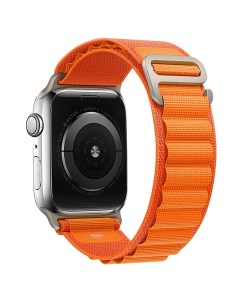 Ремешок для Watch 42 44 45 49 mm Alpine Loop текстиль оранжевый Promise mobile