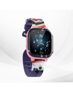 Смарт часы детские Q15 розовые камуфляж Хороший выбор