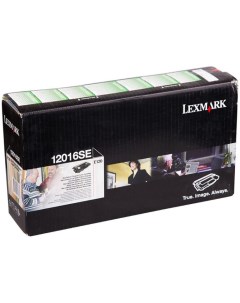 Картридж для лазерного принтера 12016SE Black Lexmark