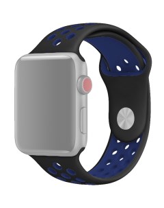 Ремешок APWTSIH42 08 для Apple Watch 1 6 SE 42 44 мм Черный Синий Innozone
