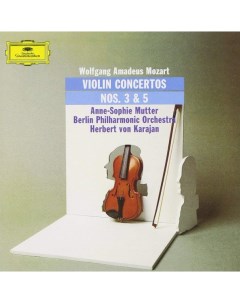 Anne Sophie Mutter Berlin Philharmonic Mozart Violin Concertos No 3 No 5 LP Deutsche grammophon