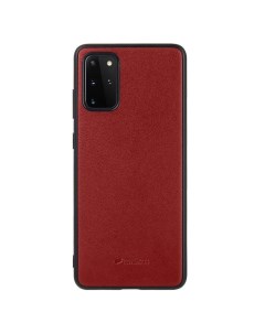 Кожаный чехол накладка Ingenuity Series для Samsung Galaxy S20 красный Melkco