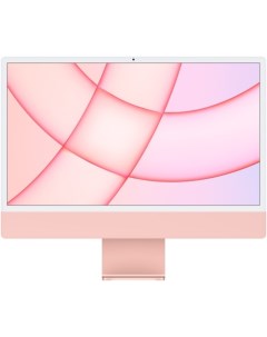 Моноблок iMac 24 2021 M1 8Gb 256Gb M1 8 core розовый MGPM3RU A Apple
