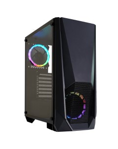 Корпус компьютерный XG141 black черный Xilence