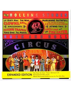 Сборник The Rolling Stones Rock And Roll Circus Expanded Edition 3LP Abkco