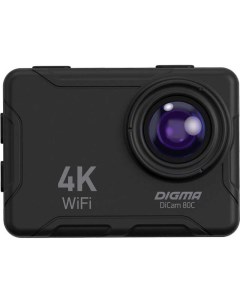 Экшн камера DiCam 80C Black Digma
