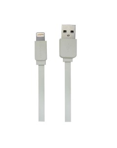 Дата кабель K21i USB 2 1A для Lightning 8 pin ПВХ 1м White More choice