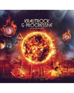 Various Artists Krautrock Progressive The Secret Archives Orange Vinyl 2LP Music brokers