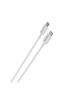 Дата кабель K76Sa Smart USB 5 0A PD 100W 2 Type C TPE 1м White More choice