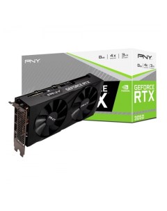 Видеокарта NVIDIA GeForce RTX 3050 VERTO DUAL Fan Edition VCG30508DFBPB1 Pny