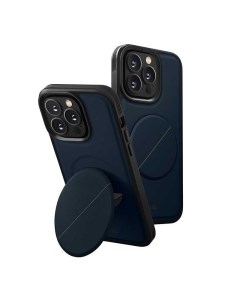 Чехол Novo with magnetic grip для iPhone 14 Pro Max синий Blue Uniq