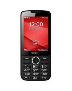 Мобильный телефон TM 308 Black Red Texet