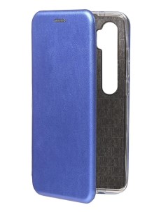 Чехол для Xiaomi Mi Note 10 Book Silicone Magnetic Blue 17054 Innovation