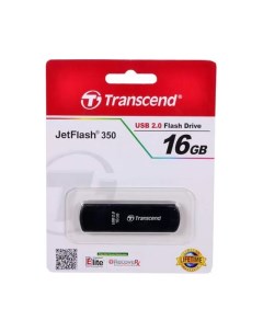 Флешка JetFlash 350 16 ГБ TS16GJF350 Transcend