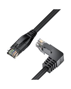 Патч корд верхний угол UTP cat 5e LAN компьютерный интернет кабель провод 53933 Gcr
