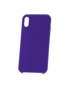 Чехол для Apple iPhone XS Max Slim Silicone 2 фиолетовый Derbi
