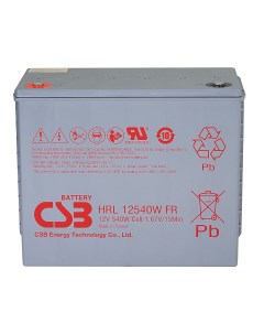 Аккумуляторная батарея HRL12540W FR Csb