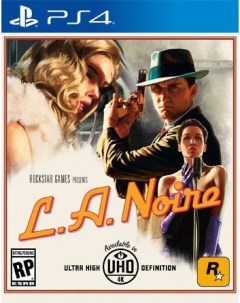 Игра L A Noire PS4 Rockstar