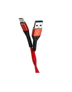 Кабель USB Type C красный 1 м Mobility