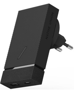 Сетевое зарядное устройство Smart USB USB C 20W серый Native union