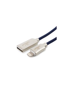 Кабель USB Lightning MFI CC P APUSB02Bl 1 8M Cablexpert