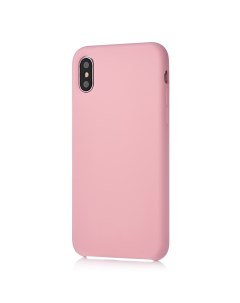 Чехол для iPhone X Xs силикон soft touch розовый Ubear