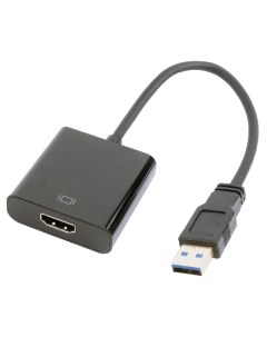 Адаптер USB A HDMI M F Black A USB3 HDMI 02 Gembird